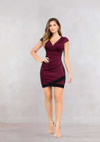 Vestido Casual Bella con manga media Luna  / S-M-L