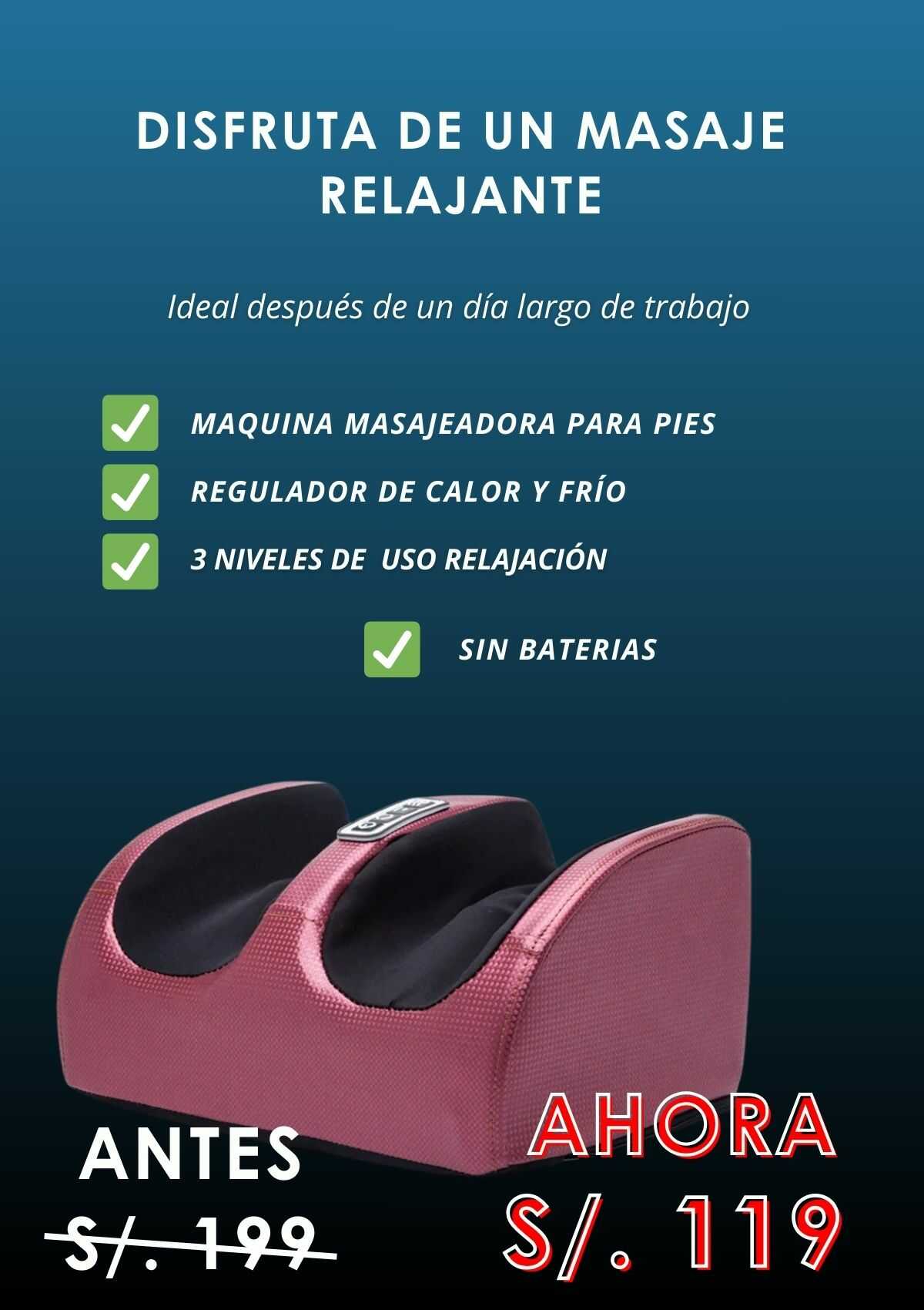 Masajeador Relax para pies