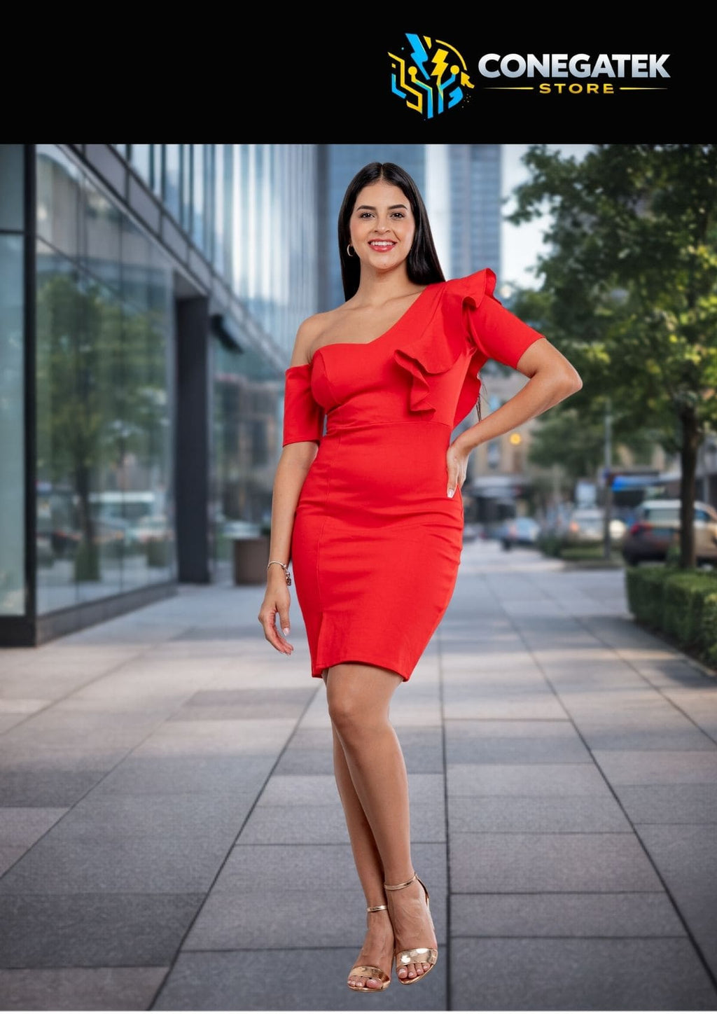 Vestido Casual Elegante Leya / S-M