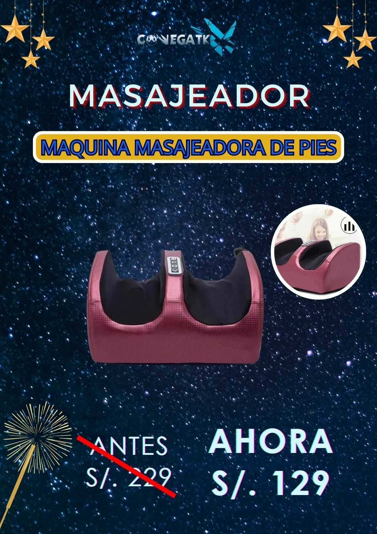 Maquina masajeadora de pies