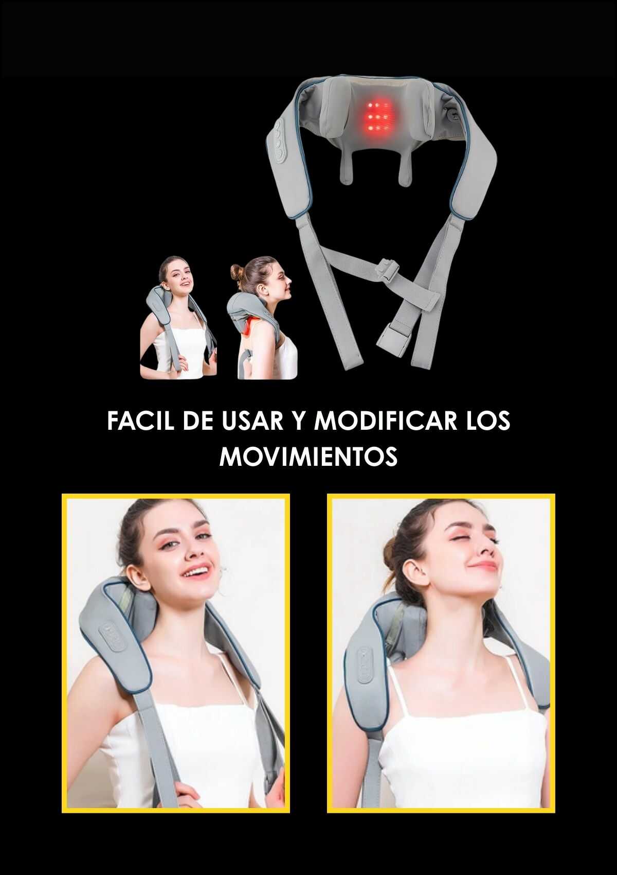 Masajeador Relax para cuello y espalda