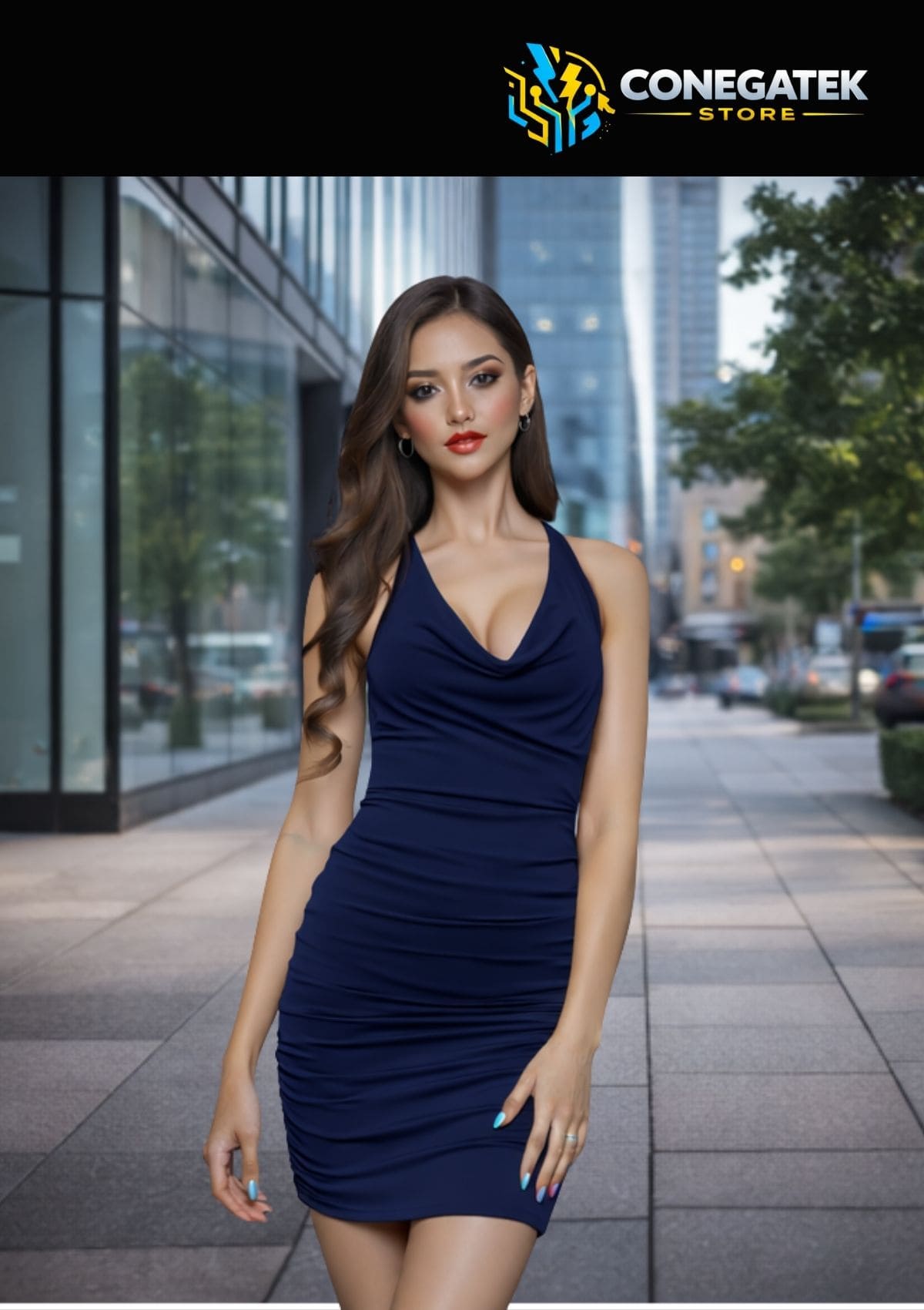 Vestido Corto Fiesta Vivian / S-M